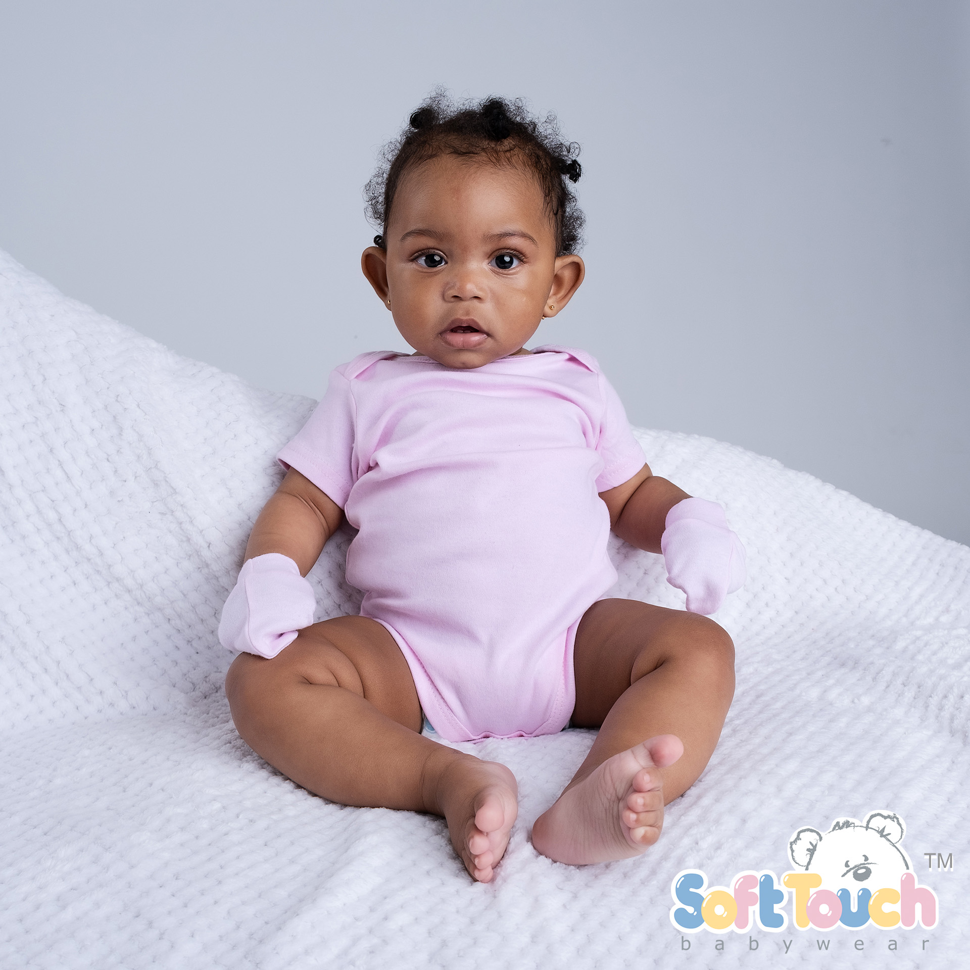 Infants Pink Bodysuit No. BS4652-P-3-6m