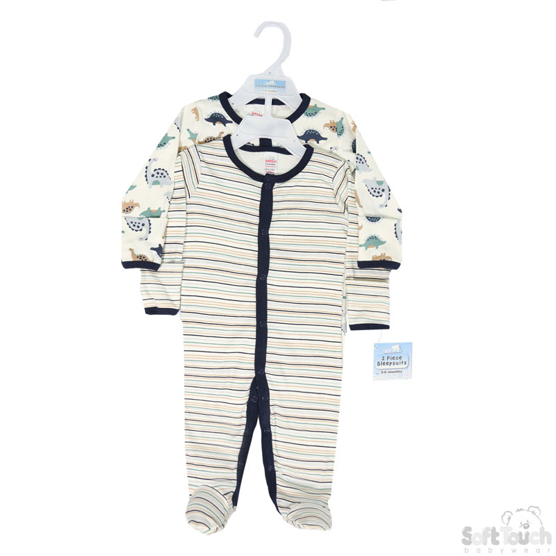 2 Pack Sleepsuit: CC101-SS