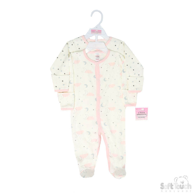 2 Pack Sleepsuit: CC103-SS