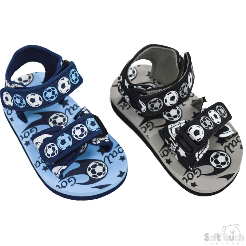 Football Print EVA Sandals: E161