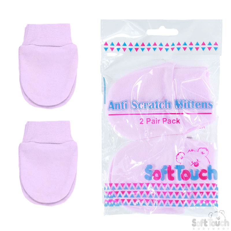 Pink Anti Scratch Mittens No. P110-P