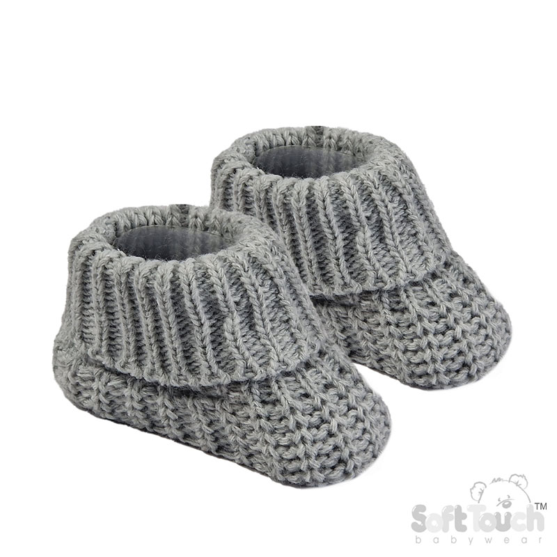 Acrylic Baby Bootees : S438-G