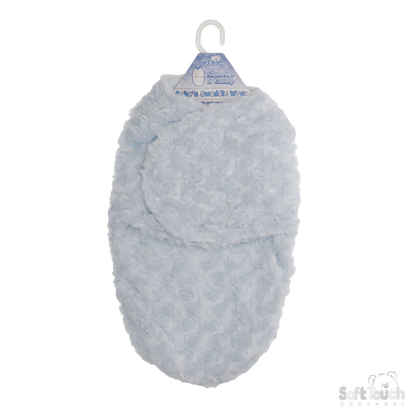 Blue Rose Swaddle Wrap No. SW104-B