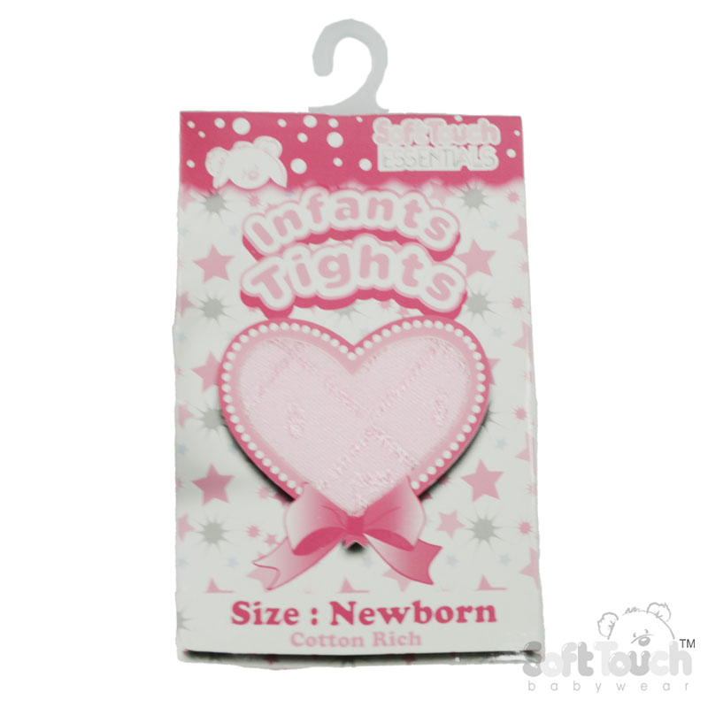 Girls Shiny Tights T35-Pink NB
